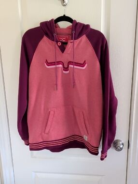 Kimes Ranch Ladies Two-Tone Crewneck Hoodie
